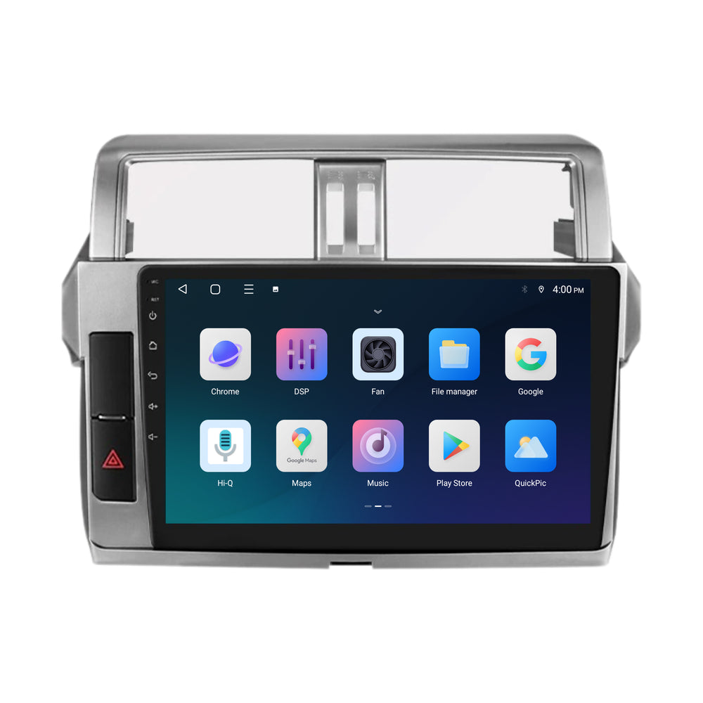 Radio CarPlay e Android Auto per Toyota Land Cruiser Prado 150 | 2013–2017 | 9 pollici | Android 15 | CTX-7452