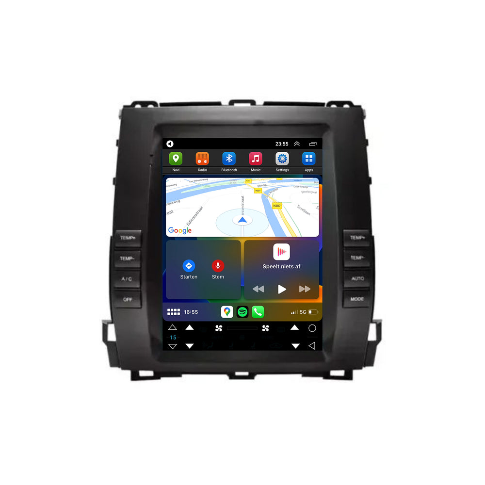 Toyota Land Cruiser Prado | Android 13 | Autoradio | 2002 t/m 2009 | CarPlay & Android Auto