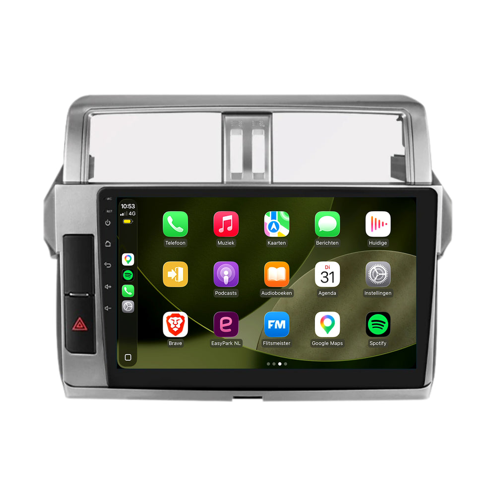 Toyota Land Cruiser Prado 150 | Android 13 | Autoradio | 2013 t/m 2017 | CarPlay & Android Auto