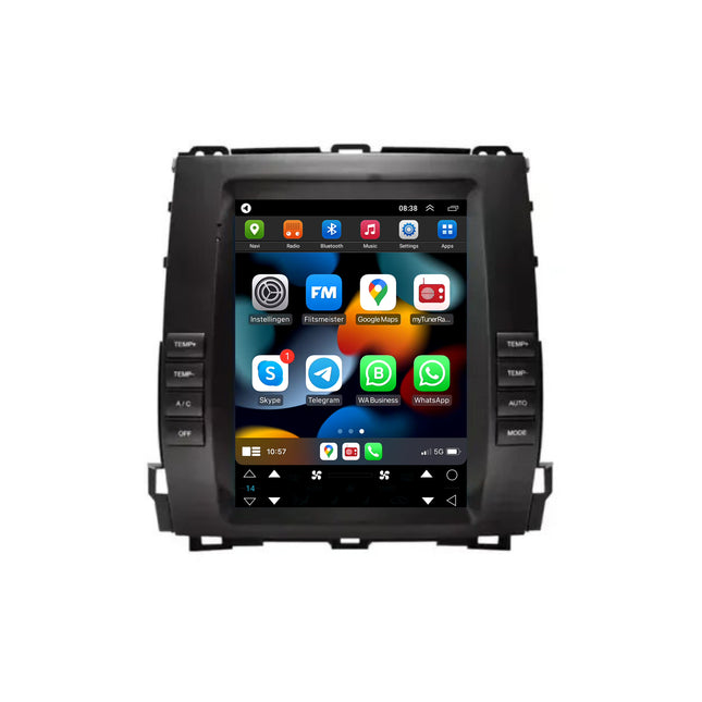 Toyota Land Cruiser Prado | Android 13 | Autoradio | 2002 t/m 2009 | CarPlay & Android Auto