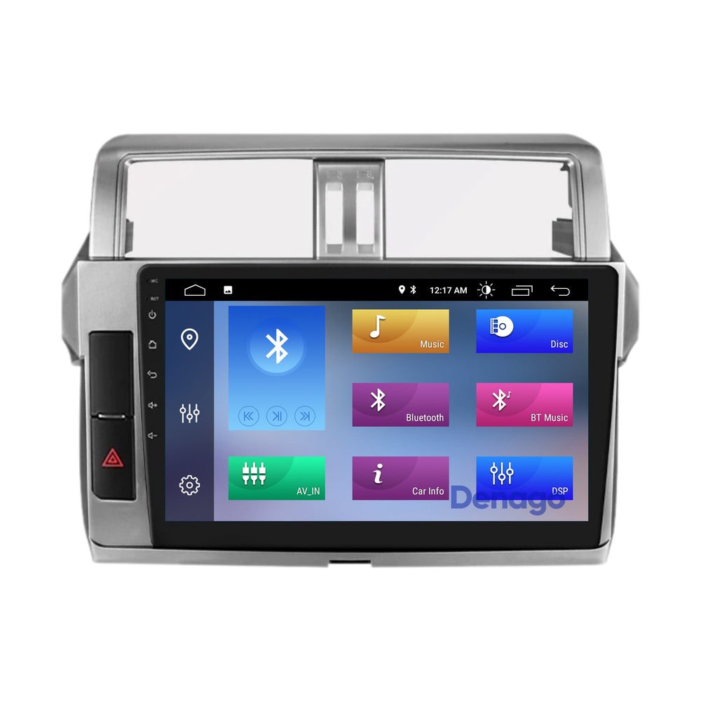Toyota Land Cruiser Prado 150 CarPlay autoradio | 2013 t/m 2017 | Denago DNG-A452 | 9 inch | Android 13 | Draadloos CarPlay & Android Auto