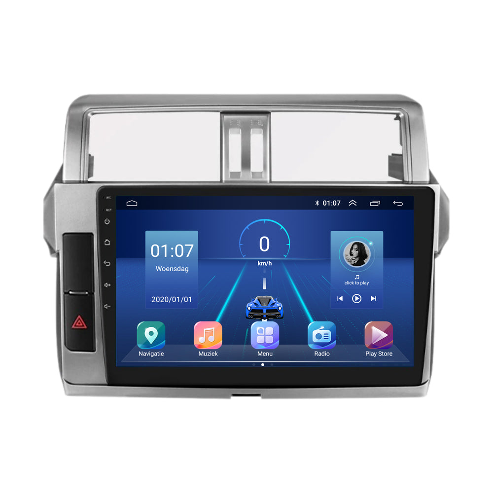 Toyota Land Cruiser Prado 150 | Android 13 | Autoradio | 2013 t/m 2017 | CarPlay & Android Auto