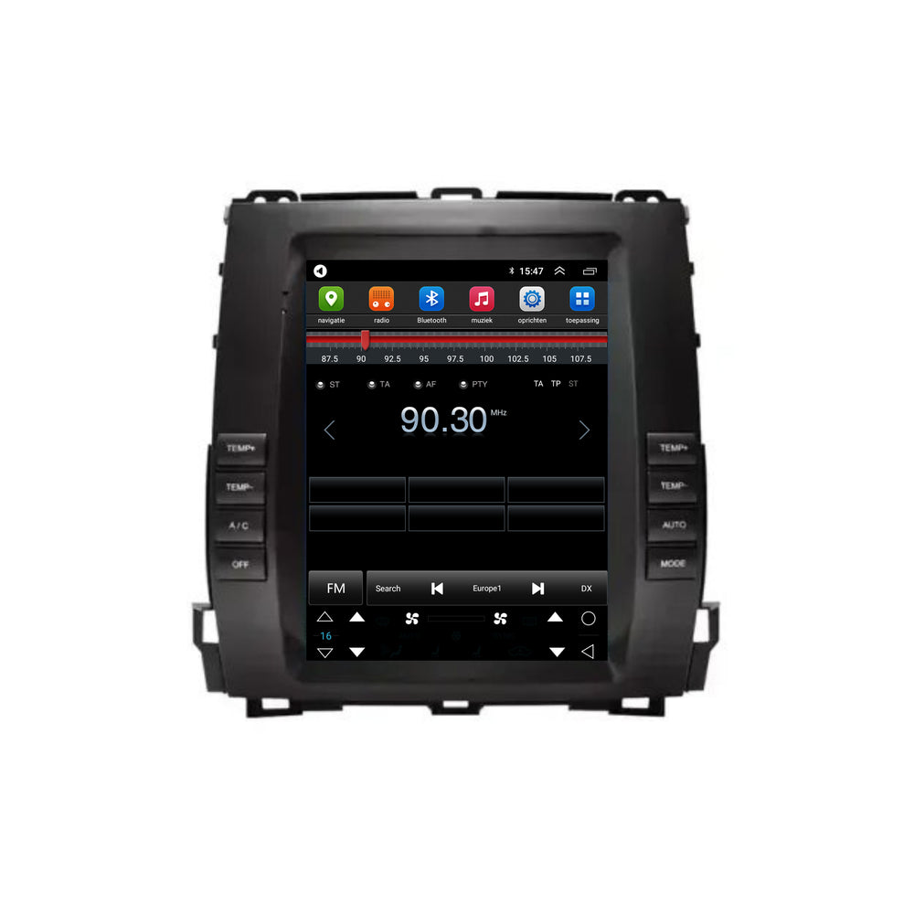 Toyota Land Cruiser Prado | Android 13 | Autoradio | 2002 t/m 2009 | CarPlay & Android Auto