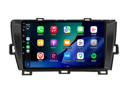 Toyota Prius CarPlay autoradio | 2009 t/m 2015 | Denago DNG-A397 | 9 inch | Android 13 | Draadloos CarPlay & Android Auto