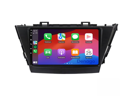 Toyota Prius Plus CarPlay autoradio | 2009 t/m 2015 | Denago DNG-A365 | 9 inch | Android 13 | Draadloos CarPlay & Android Auto