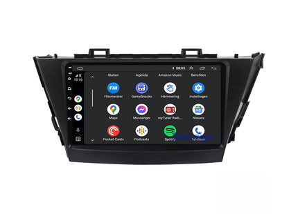 Toyota Prius Plus CarPlay autoradio | 2009 t/m 2015 | Denago DNG-A365 | 9 inch | Android 13 | Draadloos CarPlay & Android Auto