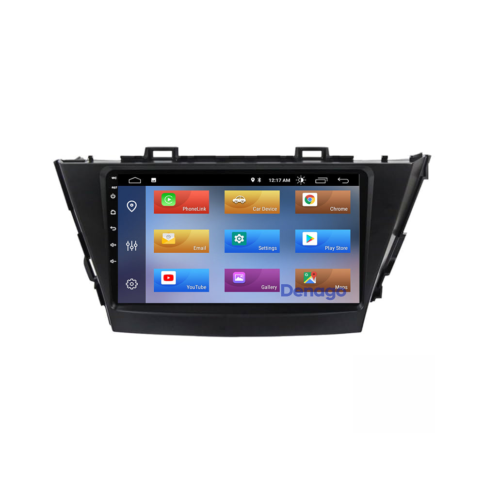 Toyota Prius Plus CarPlay autoradio | 2009 t/m 2015 | Denago DNG-A365 | 9 inch | Android 13 | Draadloos CarPlay & Android Auto