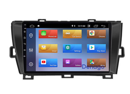 Toyota Prius CarPlay autoradio | 2009 t/m 2015 | Denago DNG-A397 | 9 inch | Android 13 | Draadloos CarPlay & Android Auto