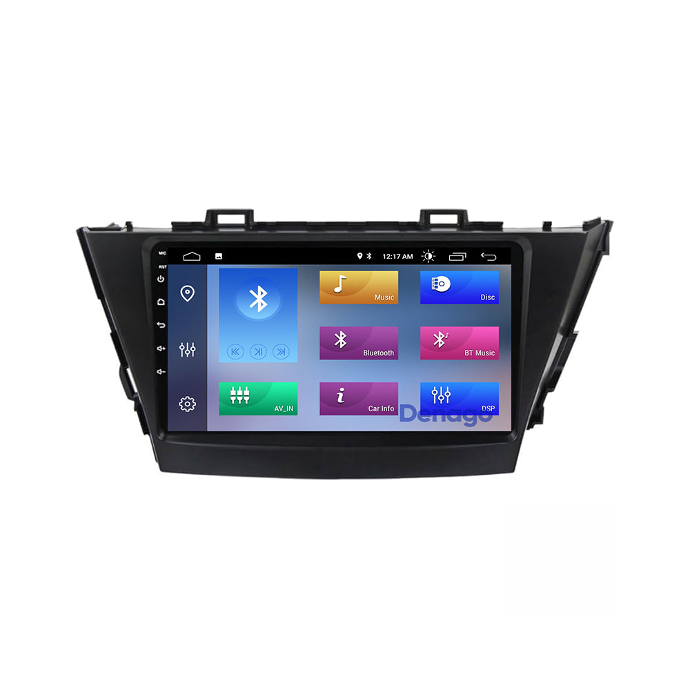 Toyota Prius Plus CarPlay autoradio | 2009 t/m 2015 | Denago DNG-A365 | 9 inch | Android 13 | Draadloos CarPlay & Android Auto