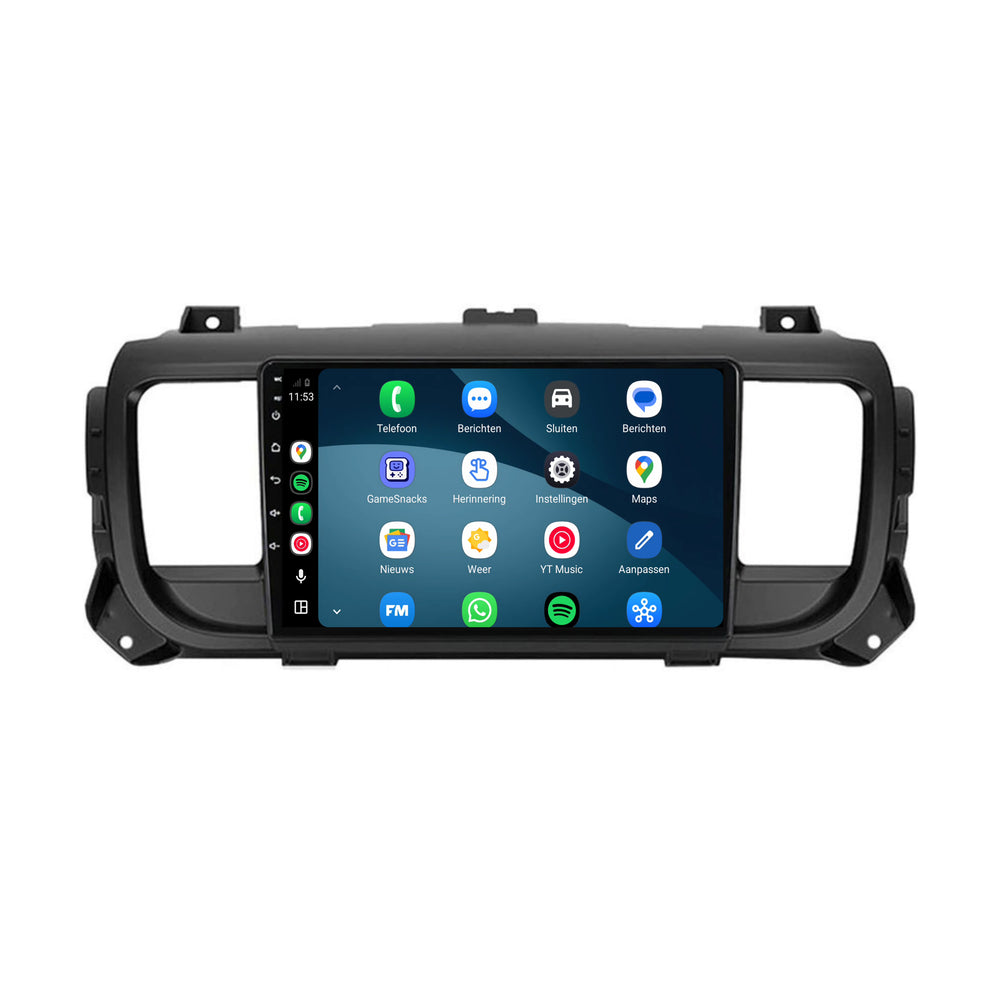 Opel Vivaro-radio med CarPlay & Android Auto | 2016–2023 | 9 tommer | Android 15 | CTX-7235