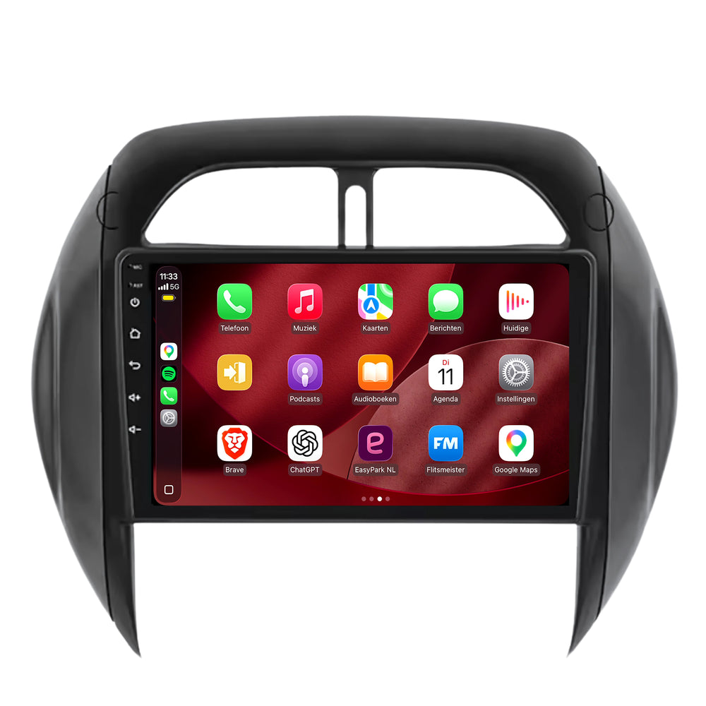 Toyota RAV4 | Android 15 | 9 inch Autoradio | 2004 t/m 2006 | CarPlay & Android Auto
