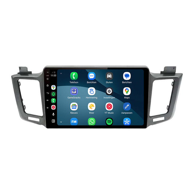 Toyota RAV4-radio med CarPlay og Android Auto | 2013–2018 | 9 tommer | Android 15 | CTX-7249