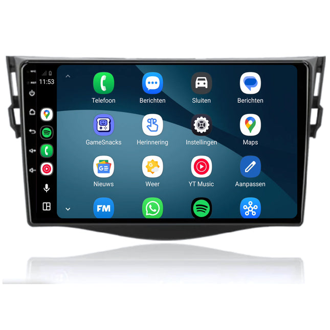 Toyota RAV4 | Android 15 | 9 inch Autoradio | 2006 t/m 2013 | CarPlay & Android Auto
