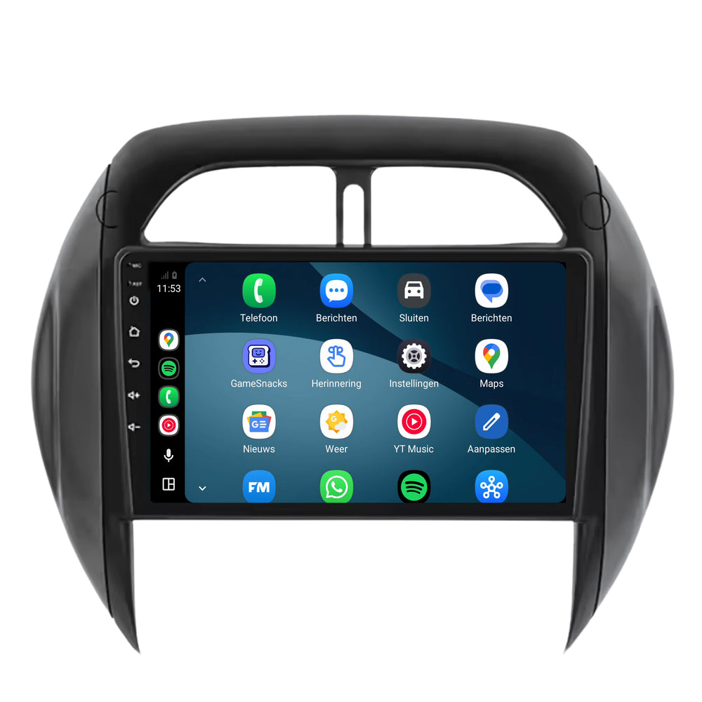 Toyota RAV4 | Android 15 | 9 inch Autoradio | 2004 t/m 2006 | CarPlay & Android Auto