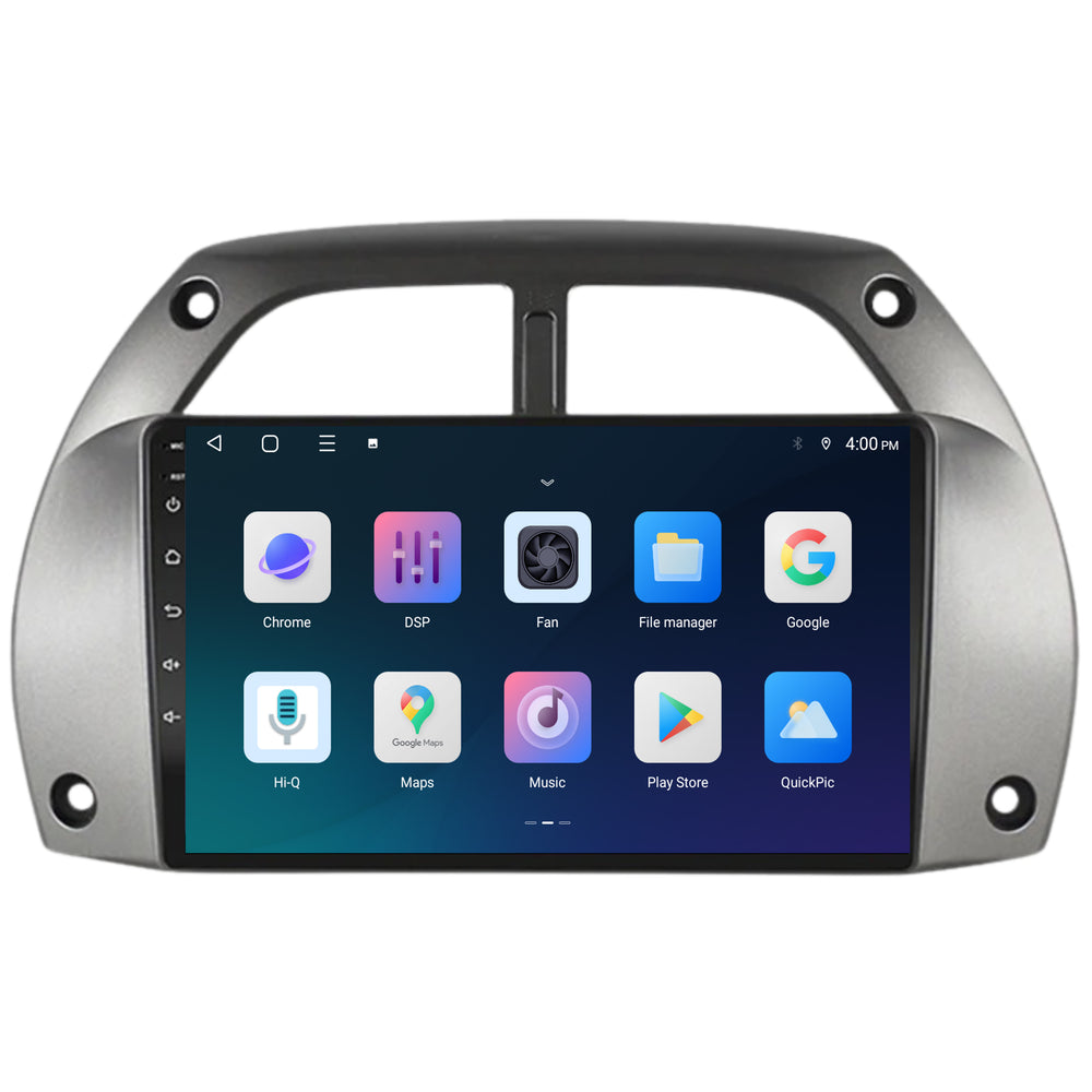 Toyota RAV4-radio med CarPlay och Android Auto | 2001–2003 | 9 tum | Android 15 | CTX-7206