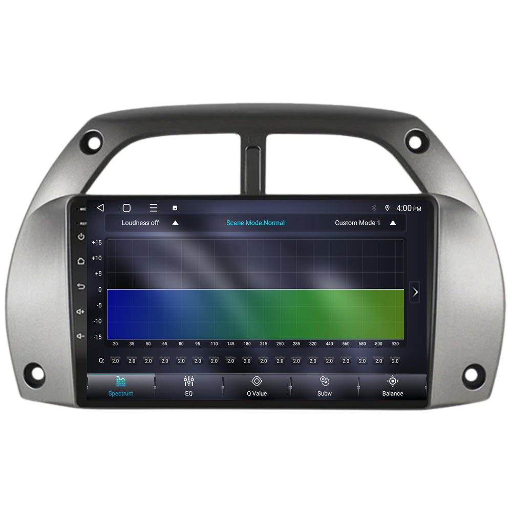 Toyota RAV4-radio med CarPlay och Android Auto | 2001–2003 | 9 tum | Android 15 | CTX-7206