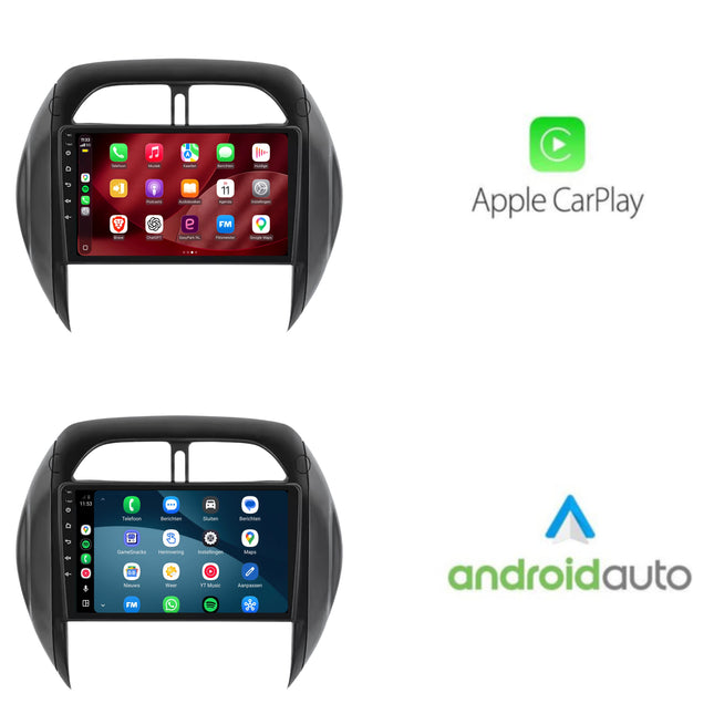 Toyota RAV4 | Android 15 | 9 inch Autoradio | 2004 t/m 2006 | CarPlay & Android Auto