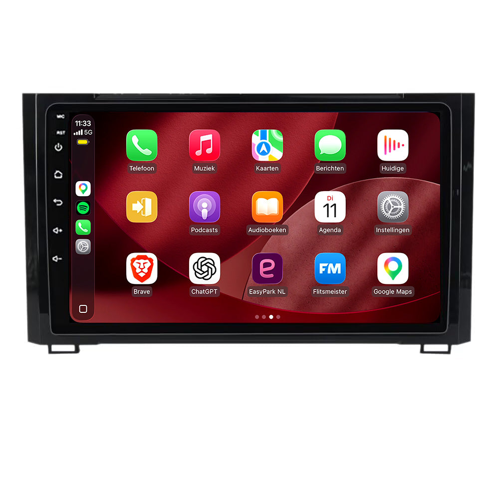 Toyota Tundra | Android 15 | 9 inch Autoradio | 2014 t/m 2021 | CarPlay & Android Auto