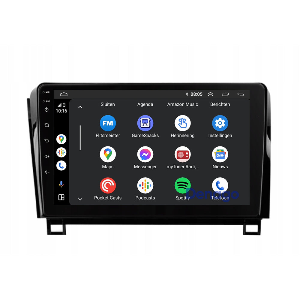 Radio para coche Toyota Tundra CarPlay | 2007 a 2013 | Denago DNG-A248 | 9 pulgadas | Androide 13 | CarPlay inalámbrico y Android Auto