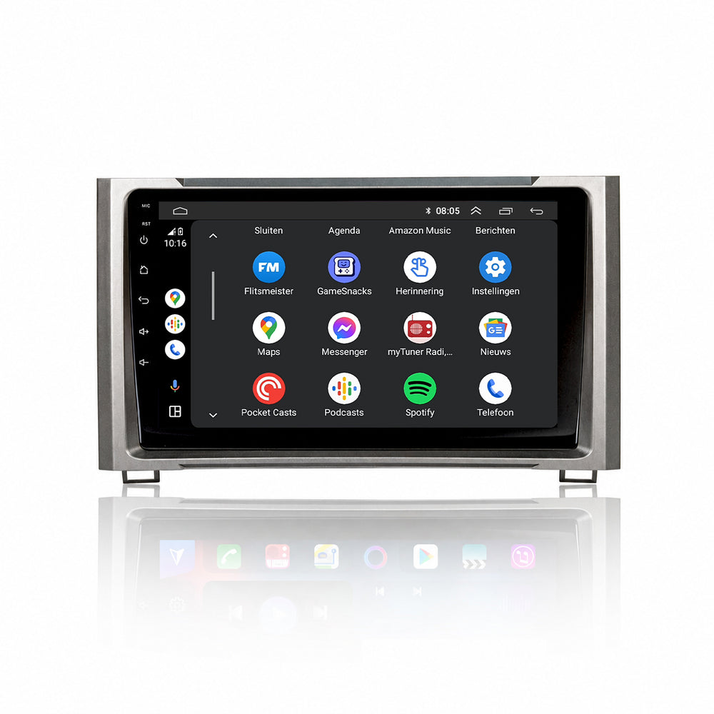 Toyota Tundra | Android 13 | Autoradio | 2014 t/m 2021 | CarPlay & Android Auto