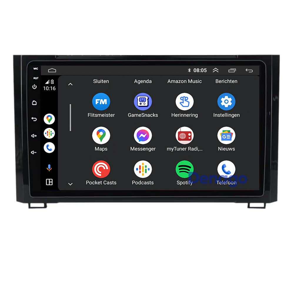 Toyota Tundra CarPlay autoradio | 2014 t/m 2021 | Denago DNG-A506 | 9 inch | Android 13 | Draadloos CarPlay & Android Auto