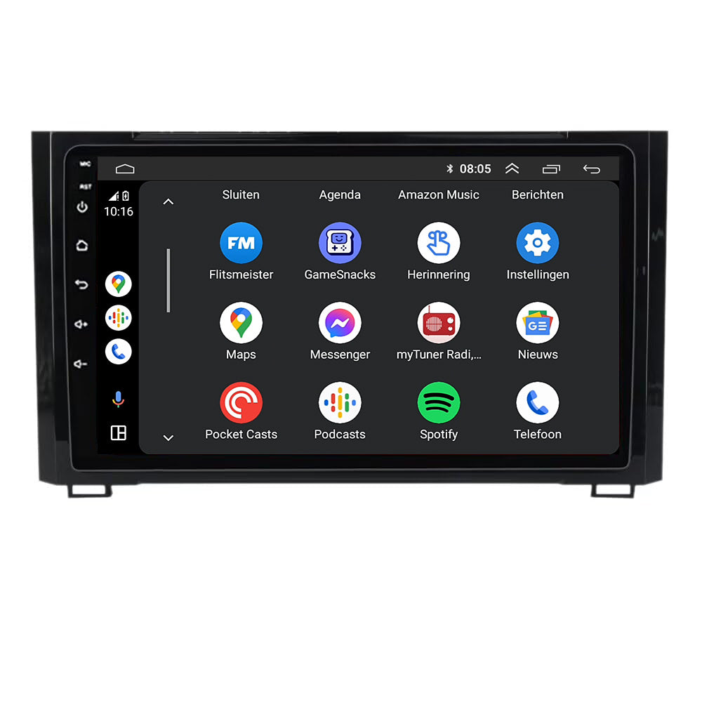 Toyota Tundra | Android 13 | Autoradio | 2014 t/m 2021 | CarPlay & Android Auto