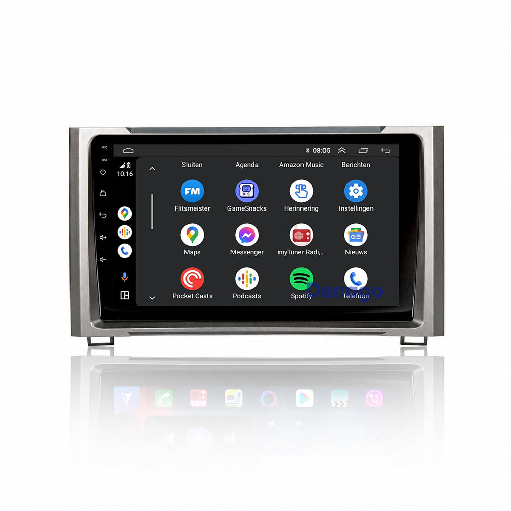 Toyota Tundra CarPlay autoradio | 2014 t/m 2021 | Denago DNG-A505 | 9 inch | Android 13 | Draadloos CarPlay & Android Auto