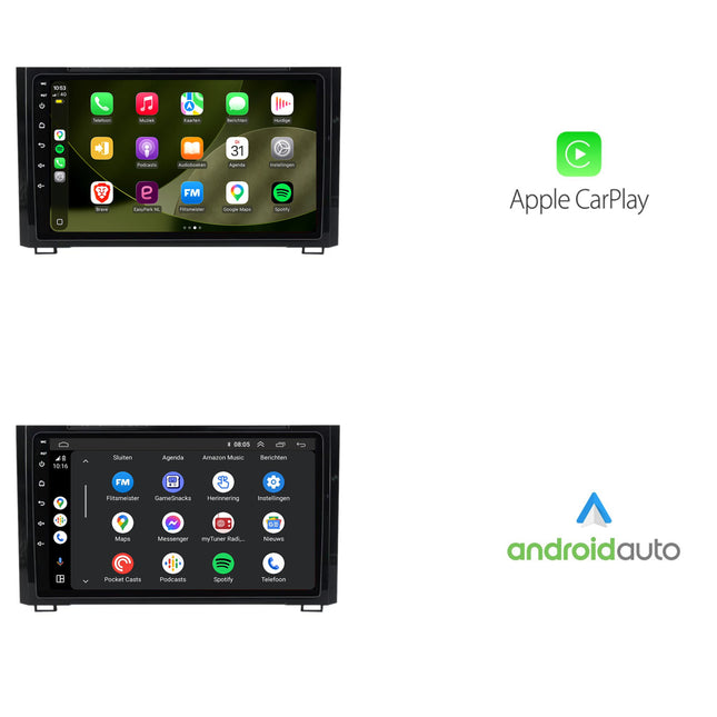 Toyota Tundra | Android 13 | Autoradio | 2014 t/m 2021 | CarPlay & Android Auto