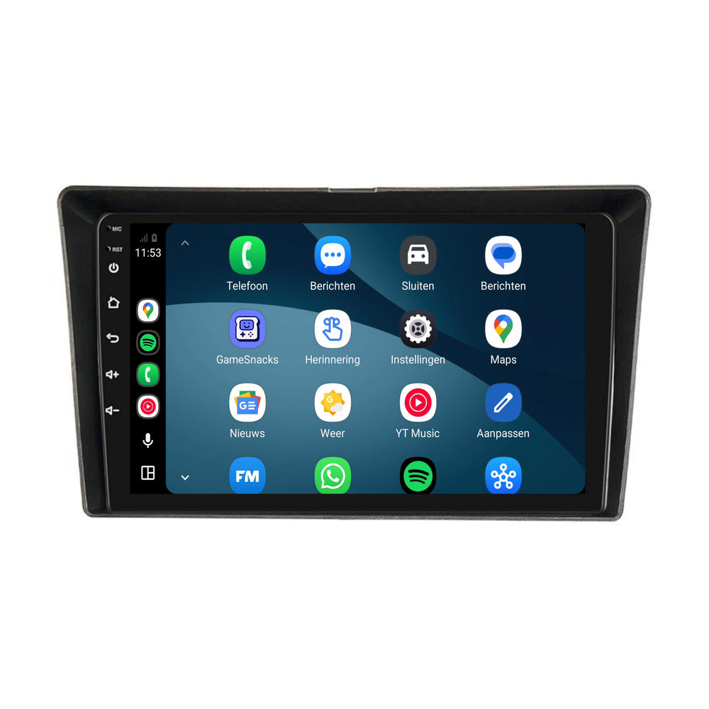 راديو Toyota Verso-S مع CarPlay وAndroid Auto | 2011–2015 | 9 بوصات | Android 15 | CTX-7508