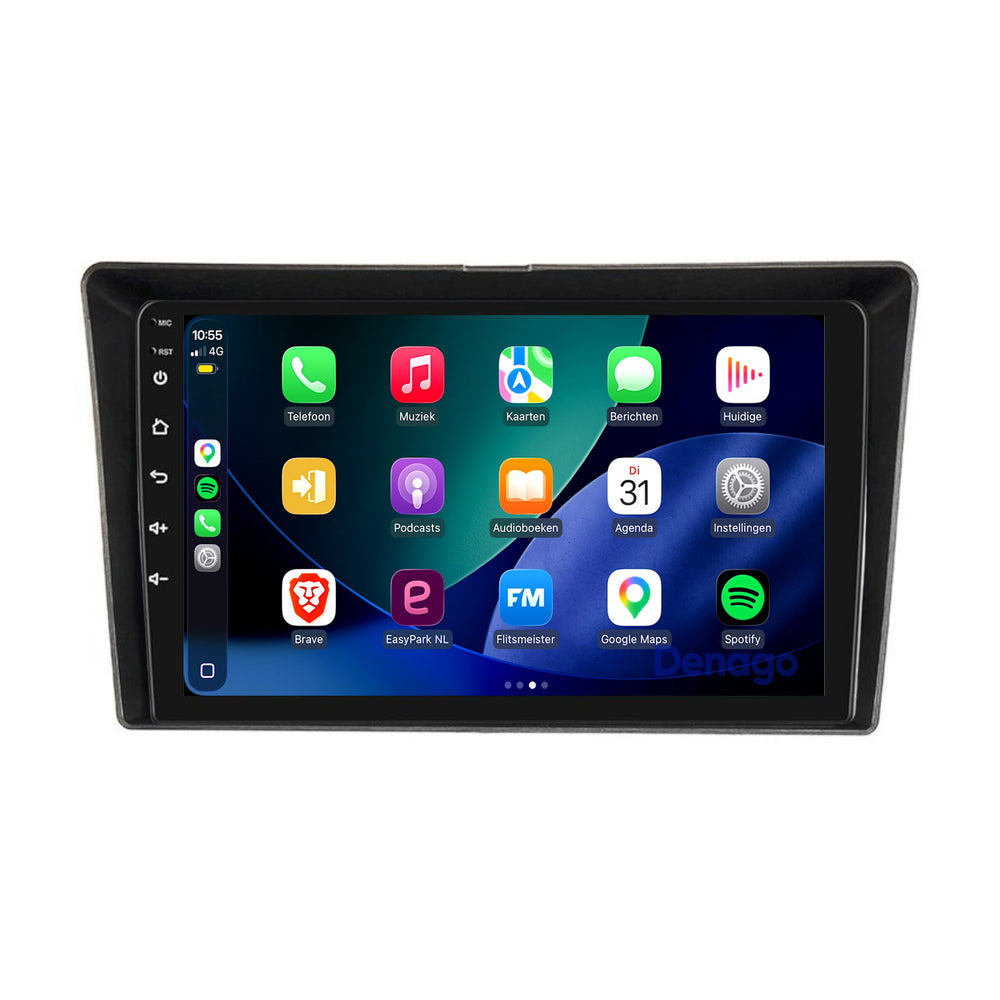 Toyota Verso CarPlay autoradio | 2010 t/m 2016 | Denago DNG-A509 | 9 inch | Android 13 | Draadloos CarPlay & Android Auto