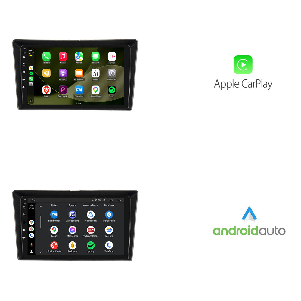 Toyota Verso-S | Android 13 | Autoradio | 2011 t/m 2015 | CarPlay & Android Auto