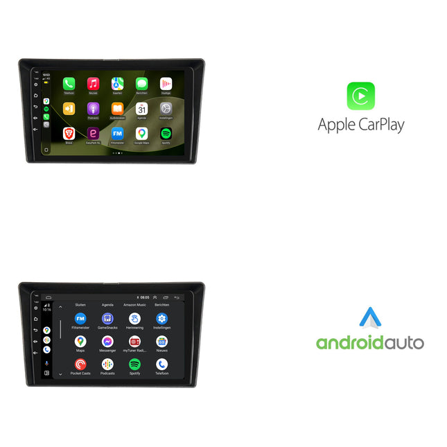 Toyota Verso-S | Android 13 | Autoradio | 2011 t/m 2015 | CarPlay & Android Auto