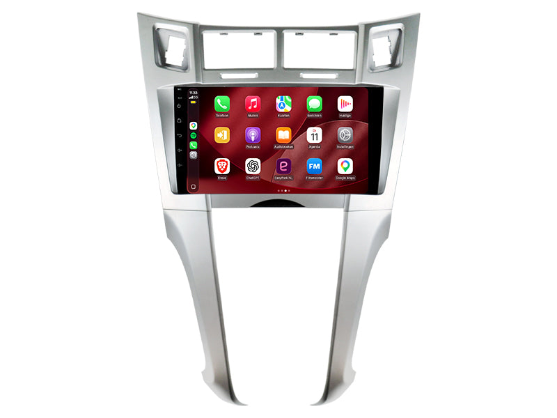 Toyota Yaris-radio med CarPlay og Android Auto | 2005–2012 | 9 tommer | Android 15 | CTX-7405
