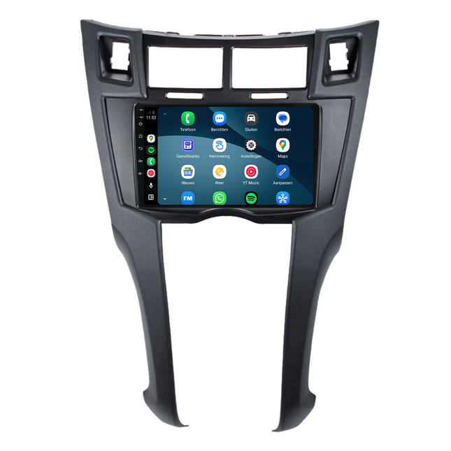 Toyota Yaris-radio med CarPlay og Android Auto | 2005–2012 | 9 tommer | Android 15 | CTX-7406