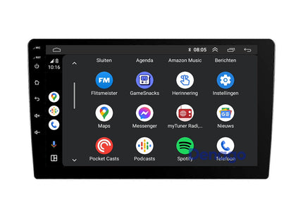 Toyota Yaris CarPlay autoradio | 1999 t/m 2005 | Denago DNG-A350 | 9 inch | Android 13 | Draadloos CarPlay & Android Auto