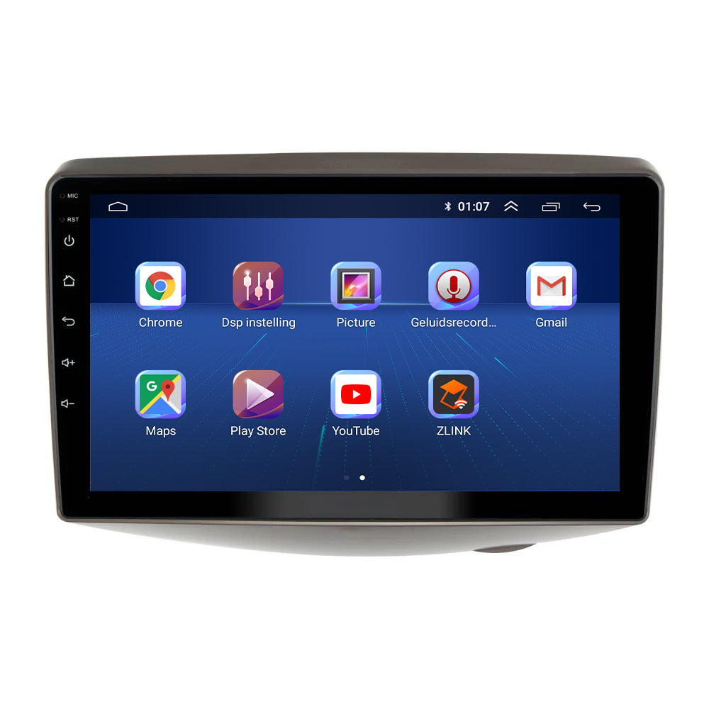 Toyota Yaris | Android 13 | Car radio | 1999 to 2005 | Low version | CarPlay & Android Auto