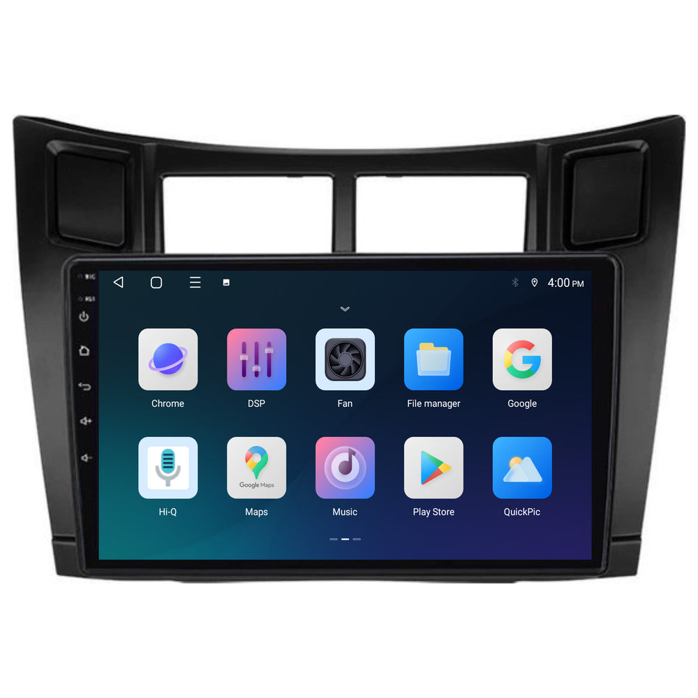 Toyota Yaris Radio mit CarPlay & Android Auto | 2005–2012 | 9 Zoll | Android 15 | CTX-7297