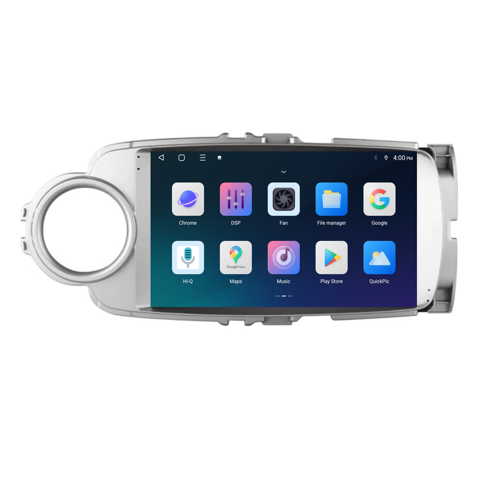 Toyota Yaris Radio mit CarPlay & Android Auto | 2011–2019 | 9 Zoll | Android 15 | CTX-7286