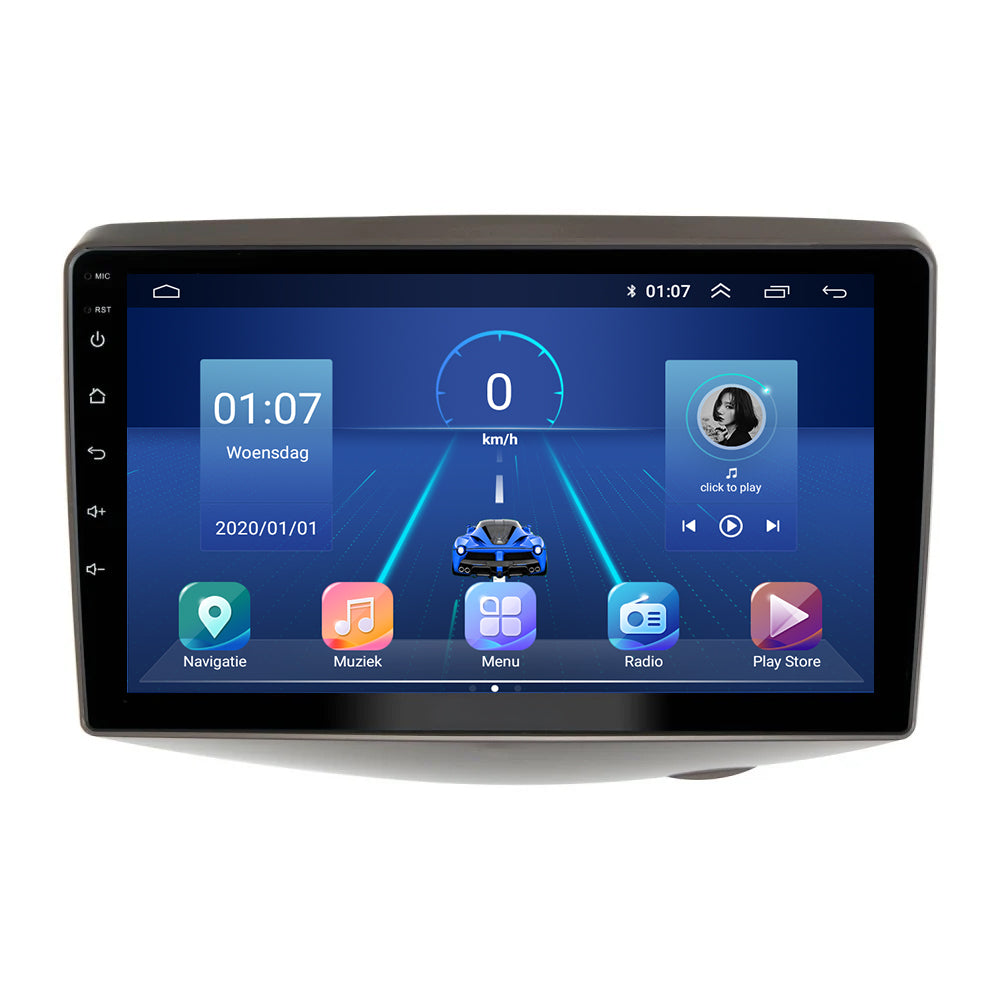 Toyota Yaris | Android 13 | Car radio | 1999 to 2005 | Low version | CarPlay & Android Auto