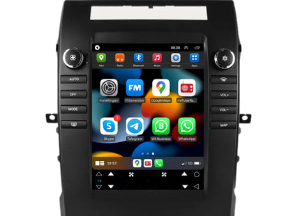 Toyota Corolla Tesla Style | Android 13 | Autoradio | 2004 t/m 2009 | CarPlay & Android Auto