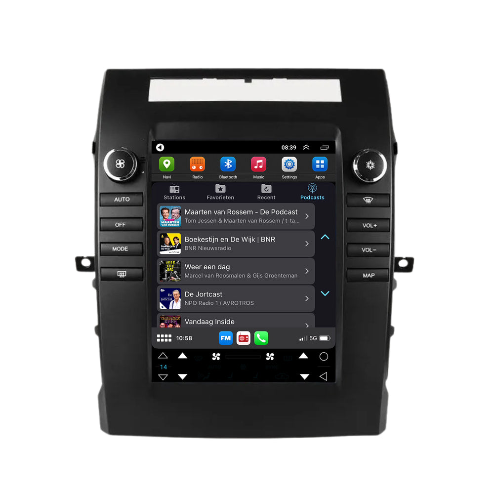 Toyota Corolla Tesla Style | Android 13 | Car radio | 2004 to 2009 | CarPlay & Android Auto