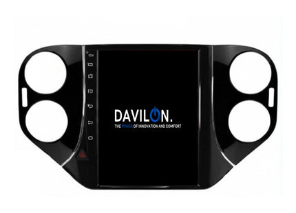 Volkswagen Tiguan Tesla Style | Android 13 | Autoradio | 2007 t/m 2016 | CarPlay & Android Auto