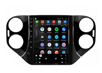 Volkswagen Tiguan Tesla Style | Android 13 | Autoradio | 2007 t/m 2016 | CarPlay & Android Auto