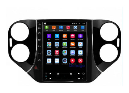 Volkswagen Tiguan CarPlay autoradio | 2007 t/m 2016 | Denago DNG-A419 | 9.7 inch Tesla Style | Android 13 | Draadloos CarPlay & Android Auto