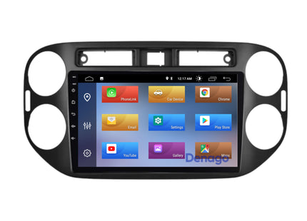 Volkswagen Tiguan CarPlay autoradio | 2007 t/m 2015 | Denago DNG-A394 | 9 inch | Android 13 | Draadloos CarPlay & Android Auto