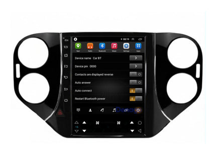 Volkswagen Tiguan CarPlay autoradio | 2007 t/m 2016 | Denago DNG-A419 | 9.7 inch Tesla Style | Android 13 | Draadloos CarPlay & Android Auto