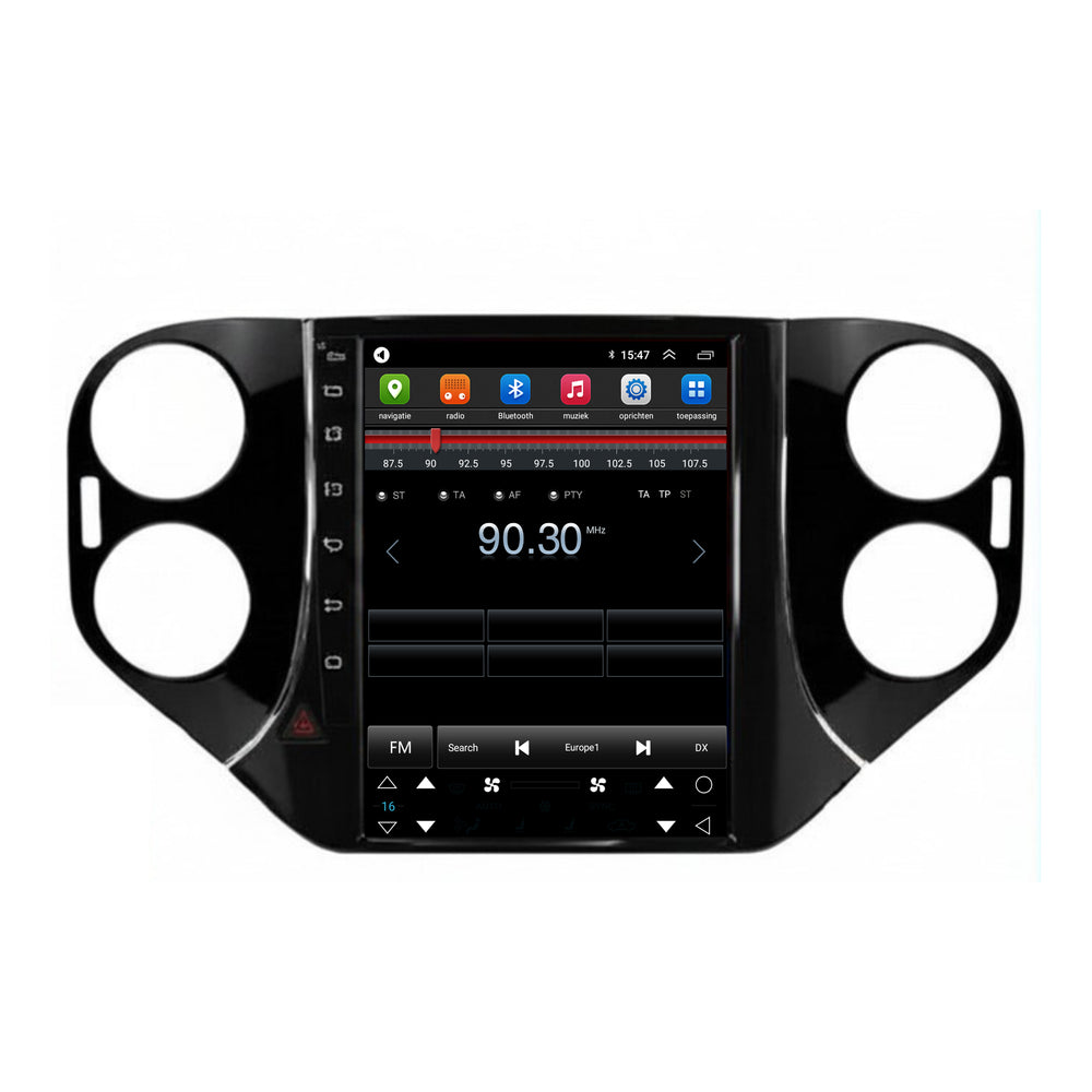 Volkswagen Tiguan Tesla Style | Android 13 | Car radio | 2007 to 2016 | CarPlay & Android Auto