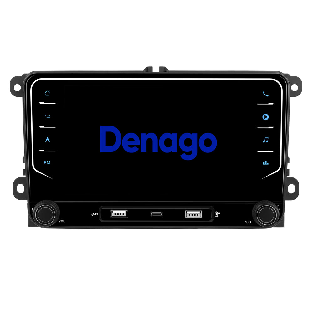 Volkswagen CarPlay autoradio | 2003 t/m 2019 | Denago DNG-3819 | 7 inch | Android 13 | Draadloos CarPlay & Android Auto