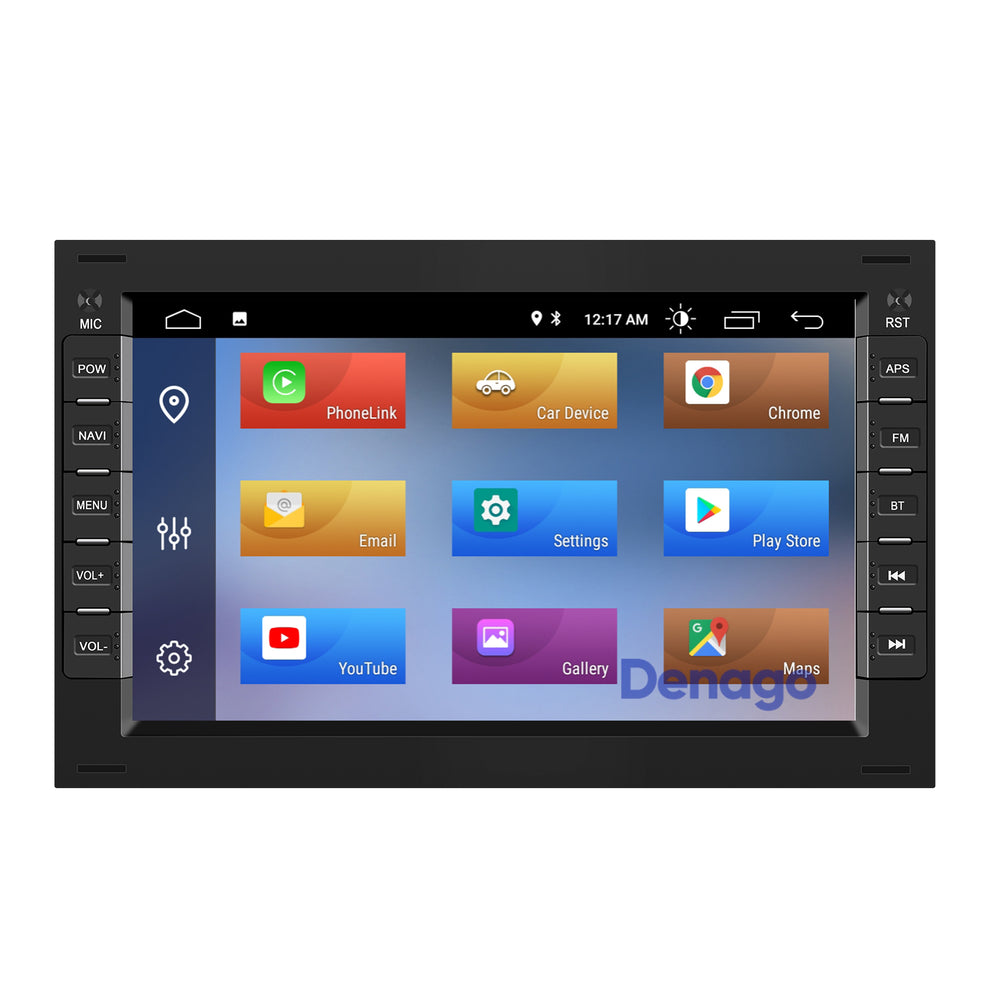 Ford Galaxy CarPlay autoradio | 2000 t/m 2006 | 4+64GB | Denago DNG-2718-7 | 7 inch | Android 15 | Draadloos CarPlay & Android Auto