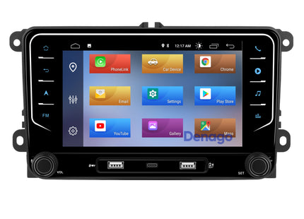 Volkswagen CarPlay autoradio | 2003 t/m 2019 | Denago DNG-3819 | 7 inch | Android 13 | Draadloos CarPlay & Android Auto
